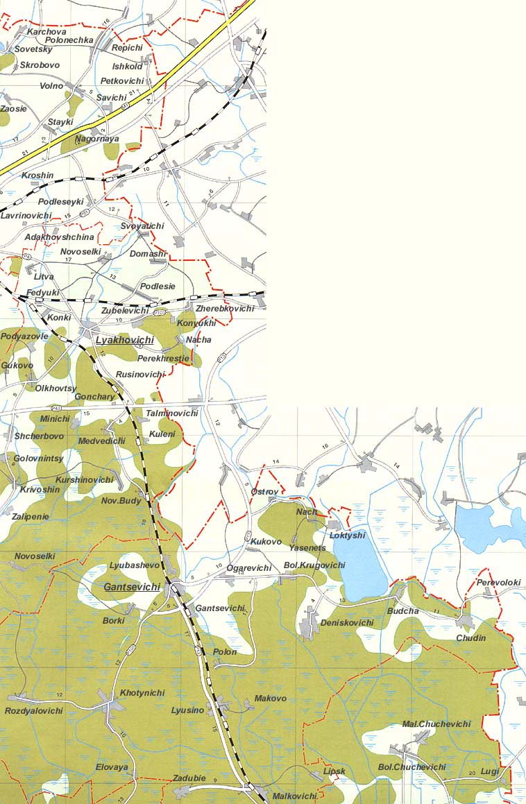 Brest region, map #7